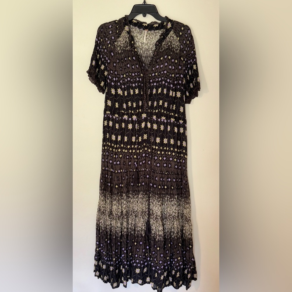 Womens Free People Rare Feelings Maxi Dress Size Large
